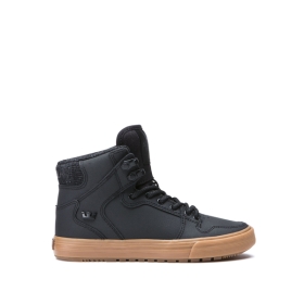 Dětské Kotníkové Boty Supra VAIDER COLD WEATHER Černé/Hnědé | CZ-20558